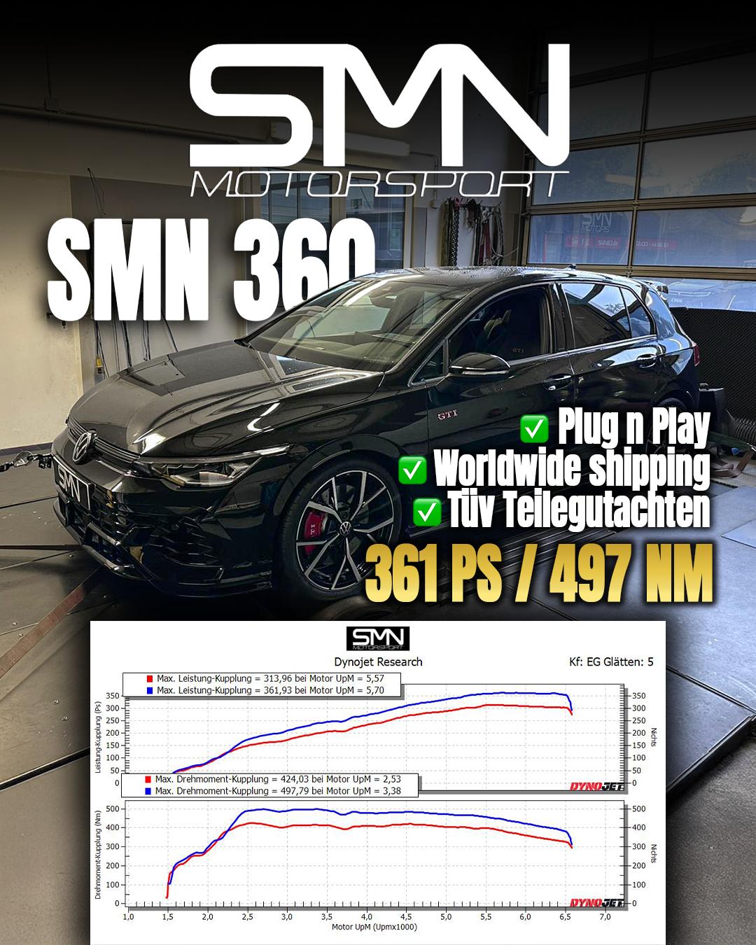 SMN 360 VW 8.5 GTI CS 2.0 TFSI,  - 06/2024-… SMN 360 VW 8.5 GTI CS 2.0 TFSI,  - 06/2024-…