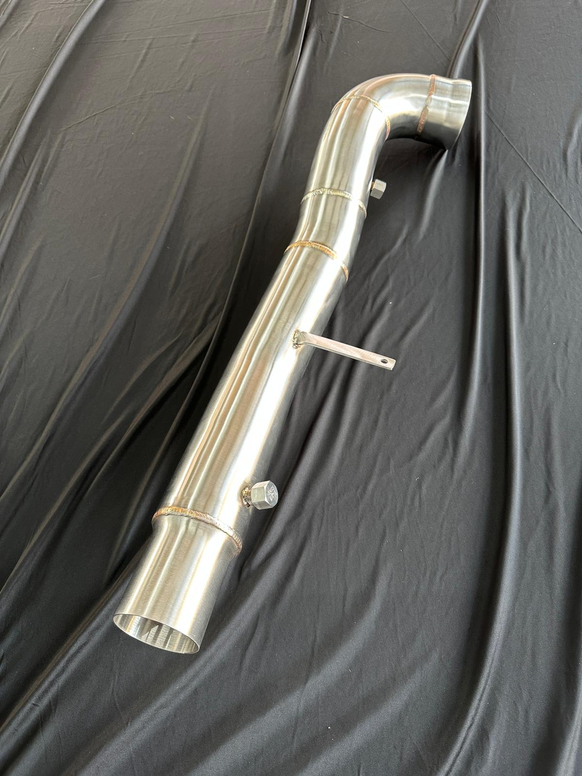 SMN Downpipes mit 200 Zellen Sportkatalysator für Mercedes AMG GT/S/C/R M178 C190/R190