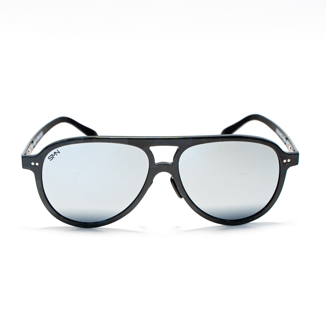 SMN FULL CARBON Sonnenbrille Maverick Forged Silver